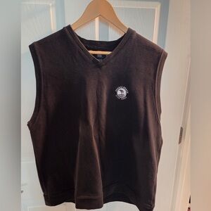 Black Sleeveless Vest